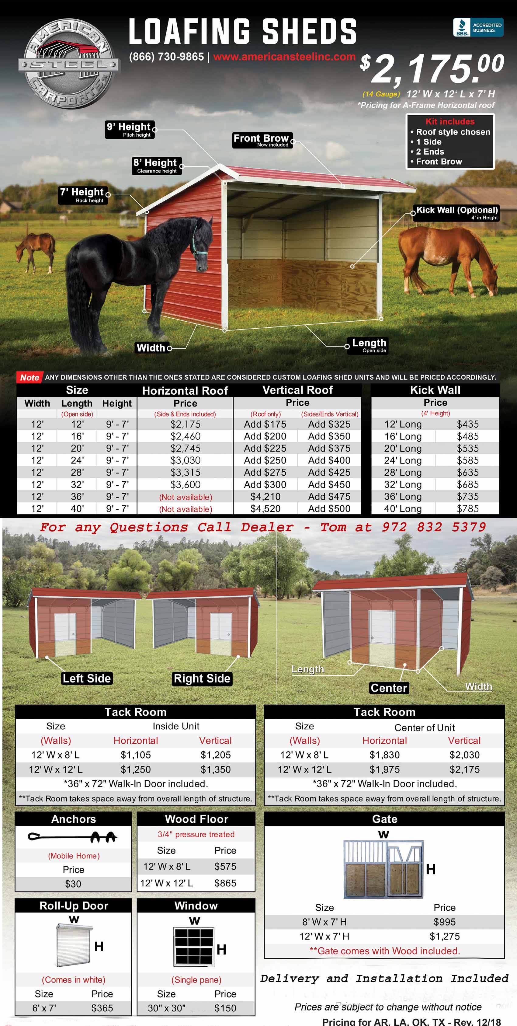 Loafing shed page 1